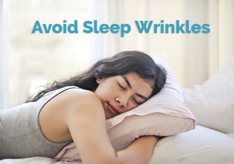 How to Avoid Sleep Wrinkles - Woman sleeping